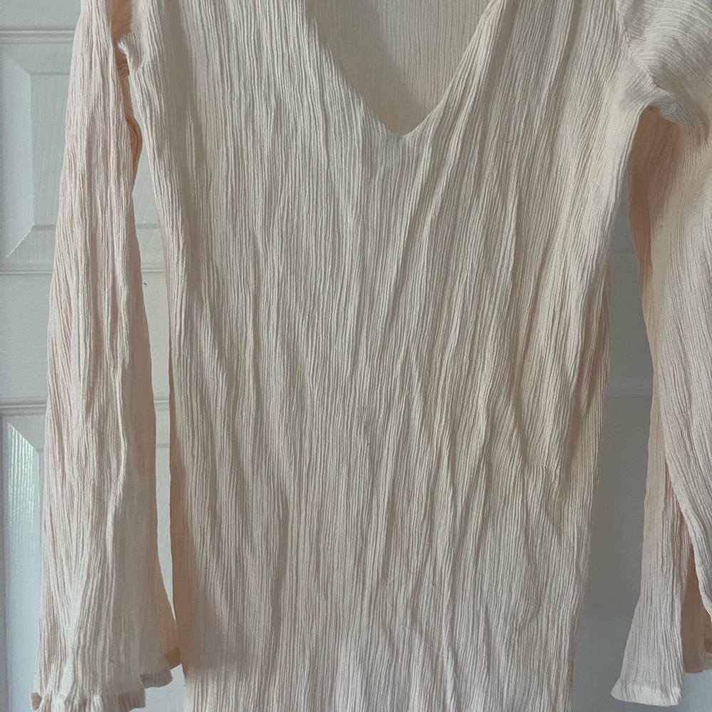 GAUZE HIGH SLIT TALUM NATURAL MODERN KAFTAN #vacation #resort #coverup #boho